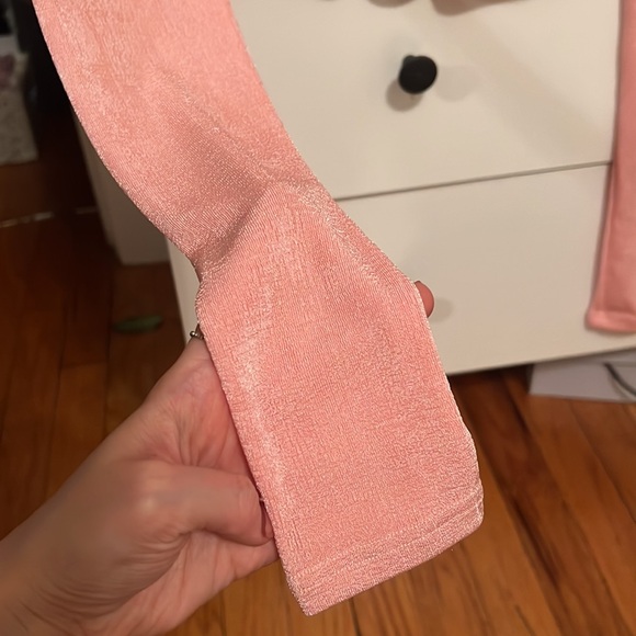 Motel Rocks Pink Sexy Sparkly Top - Picture 3 of 4